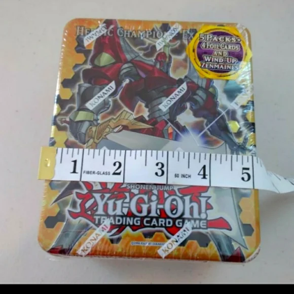 YUGIOH 2012 Set of 2 tins Evolzar Dolkka & Heroic Champion Excalibur Tin SEALED! YUGIOH 2012 Set of 2 tins Evolzar Dolkka & Heroic Champion Excalibur Tin SEALED!